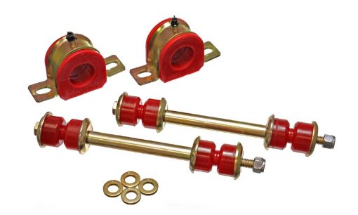 Picture of Energy Suspension 00 - 06 TahoeYukonDenali 2WD Red 32mm Front Sway Bar Bushing Set