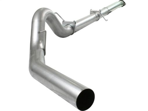 Picture of aFe Atlas Exhaust 4in Aluminized Cat - Back No MufflerNo Tip 11 - 13 Ford F - 150 EcoBoost V6 3.5L (tt)