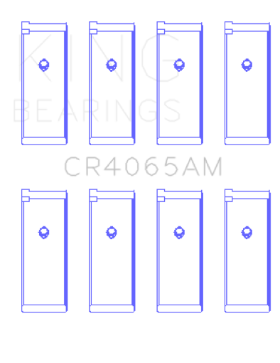 Picture of King 91 - 04 Nissan 146CI2.4L KA24DE L4 89 - 97 146CI2.4L KA24E L4 (Size 0.75) Rod Bearing Set