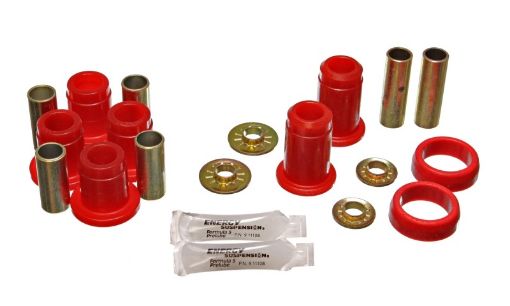 Picture of Energy Suspension Chrysler FJM Body RWD Red Front Control Arm Bushing Set
