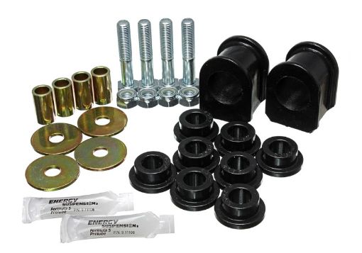 Picture of Energy Suspension 99 - 04 Ford F250 SD350 4WD Black Front 1 - 14in Sway Bar Bushing Set