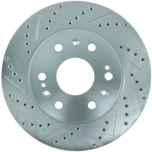 Picture of StopTech Select Sport 07 - 11 GM Silverado 1500 Slotted and Drilled Right Front Rotor