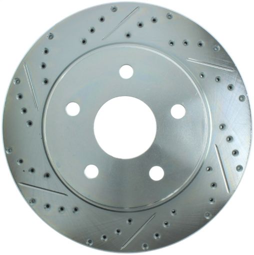 Picture of StopTech Select Sport 04 - 09 Dodge Durango 02 - 05 Ram 1500 Slotted and Drilled Right Front Rotor
