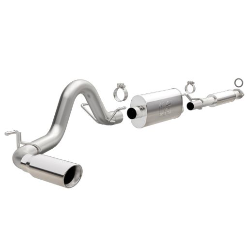 Picture of MagnaFlow Cat - Back 2016 Toyota Tacoma TRD 3.5L V6 SS 3in Single Pass Side Exit Rear 4in Tip