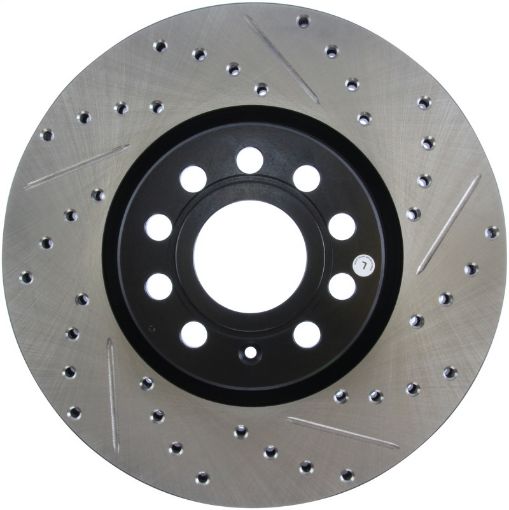 Picture of StopTech Slotted Drilled Sport Brake Rotor