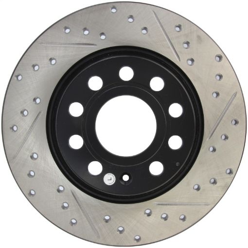 Picture of StopTech Slotted Drilled Sport Brake Rotor