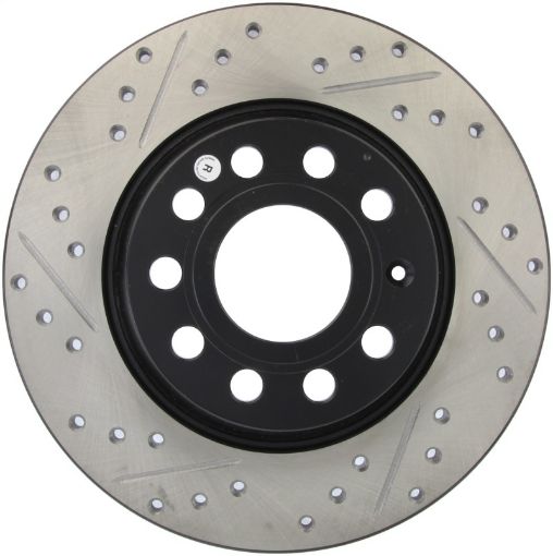 Picture of StopTech Slotted Drilled Sport Brake Rotor