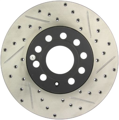 Picture of StopTech Slotted Drilled Sport Brake Rotor