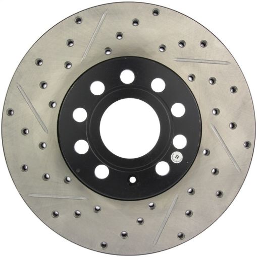 Picture of StopTech Slotted Drilled Sport Brake Rotor