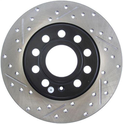 Picture of StopTech Slotted Drilled Sport Brake Rotor
