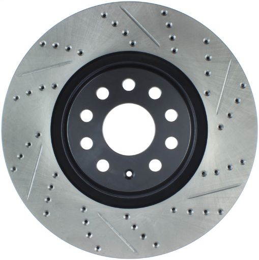 Picture of StopTech Slotted Drilled Sport Brake Rotor