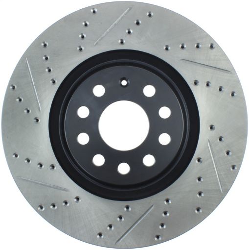 Picture of StopTech Slotted Drilled Sport Brake Rotor