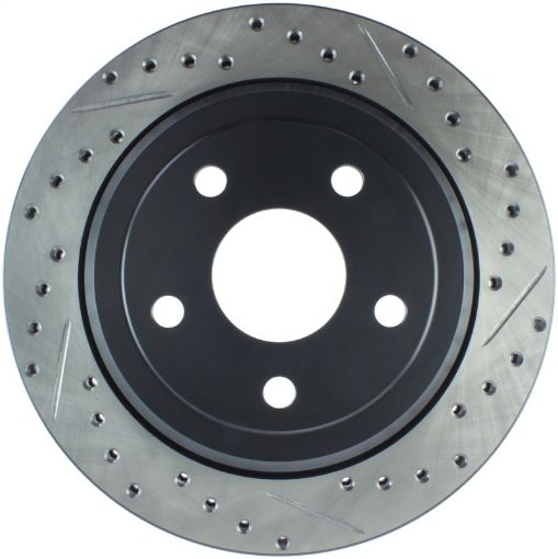 Picture of StopTech Slotted Drilled Sport Brake Rotor 11 - 15 Jeep Grand Cherokee (Excludes SRT8)