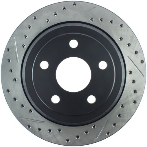 Picture of StopTech Slotted Drilled Sport Brake Rotor 11 - 17 Jeep Grand Cherokee (Excludes SRT8)