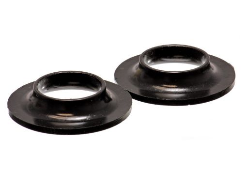 Picture of Energy Suspension Universal 2 18in ID 4 18in OD 1316in H Black Coil Spring Isolators (2 per set)