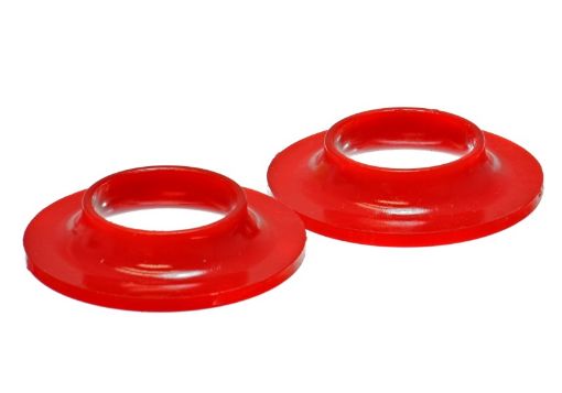 Picture of Energy Suspension Universal 2 18in ID 4 18in OD 1316in H Red Coil Spring Isolators (2 per set)