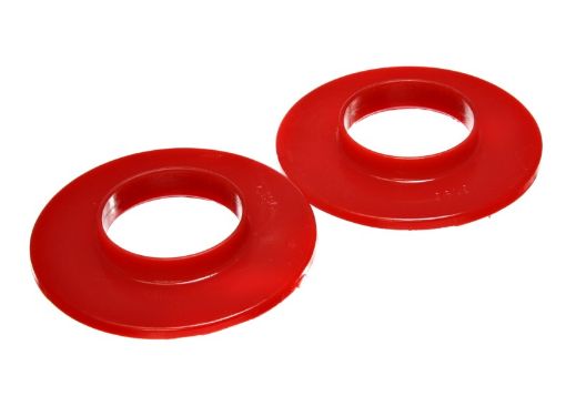 Picture of Energy Suspension Universal 2 316in ID 4 916in OD 58in H Red Coil Spring Isolators (2 per set)