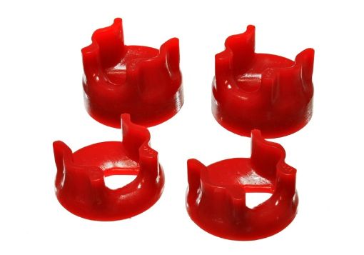 Picture of Energy Suspension 98 - 02 Dodge Ram 25003500 Red Motor Mount Insert Set for 5.9L Cummins 24V