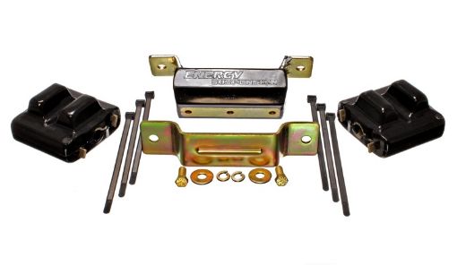 Picture of Energy Suspension 88 - 94 GM Blazer 4WD K Series Black Motor and Transmision Mounts Zinc Finish