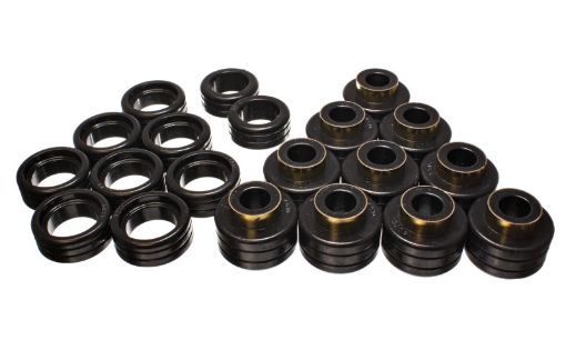 Picture of Energy Suspension 95 - 99 GM TahoeYukonDenali 2WD4WD Black Body (Cab) Mount Set
