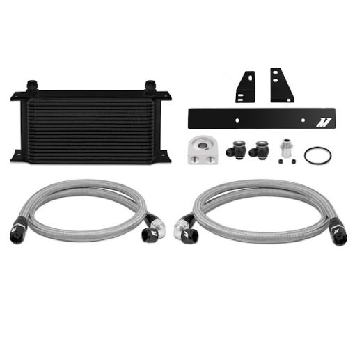 Picture of Mishimoto 09 Nissan 370Z 08 Infiniti G37 (Coupe Only) Oil Cooler Kit - Black