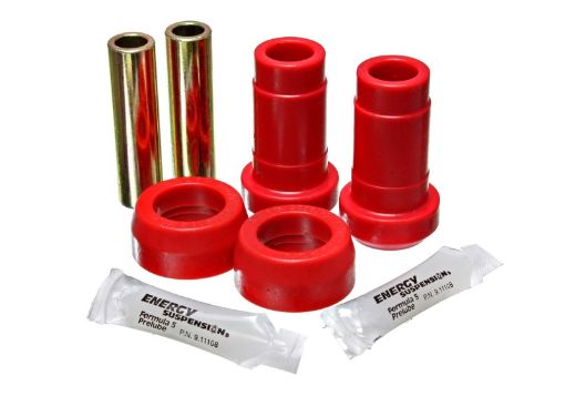 Picture of Energy Suspension 62 - 65 Ford Fairlane Red Front End Control Arm Bushings