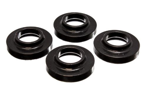 Picture of Energy Suspension 97 - 06 Jeep Wrangler TJ 84 - 01 Cherokee Black FrRear Coil Lift Isolator Set of 4