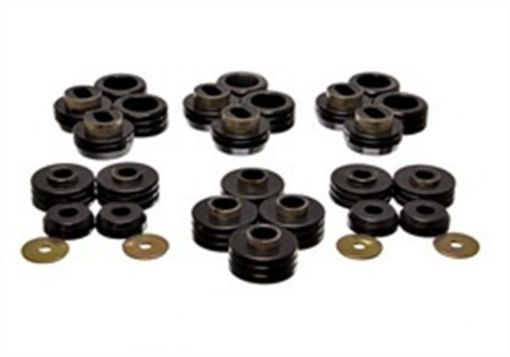 Picture of Energy Suspension 81 - 91 GM Denali XLSuburbanYukon XL 2WD4WD Black Body (Cab) Mount Set