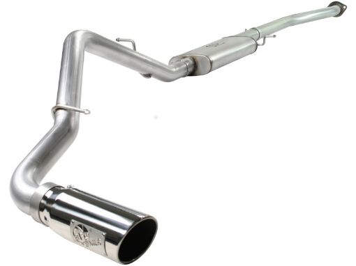 Picture of aFe MACHForce XP Exhaust SS - 409 Cat - Back w 304SS Polished Tip 04 - 07 GM Trucks 1500 V6V8