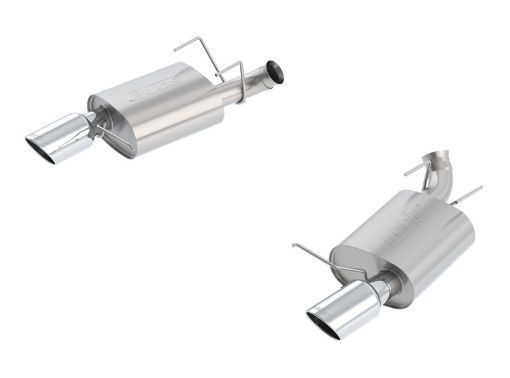 Picture of Borla 13 - 14 Mustang GTBoss 302 5.0L V8 RWD Single Split Rr Exit S - Type Exhaust (rear section only)