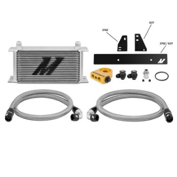 Picture of Mishimoto 09 - 12 Nissan 370Z 08 - 12 Infiniti G37 (Coupe Only) Thermostatic Oil Cooler Kit