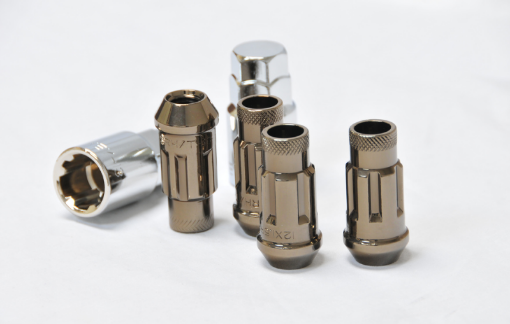 Picture of Wheel Mate Monster Open End Lug Nut Set of 4 - T Chrome 12in