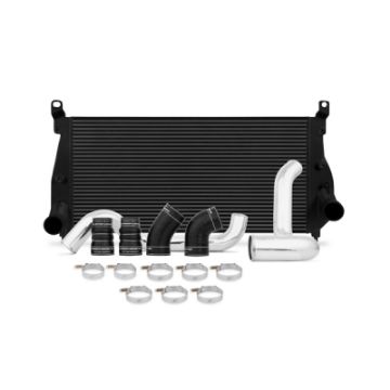 Picture of Mishimoto 02 - 04.5 Chevrolet 6.6L Duramax Intercooler Kit w Pipes (Black)