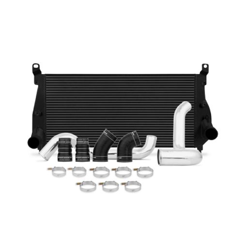 Picture of Mishimoto 02 - 04.5 Chevrolet 6.6L Duramax Intercooler Kit w Pipes (Black)