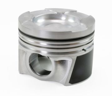 Picture of Mahle MS Piston Set Duramax 4.055in Bore 3.898in Stk 6.417in Rod 1.358 Pin - 41.8cc 16.3 CR Set of 8