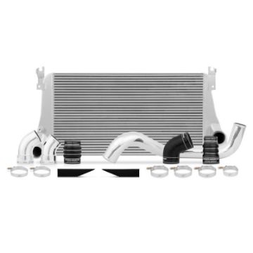 Picture of Mishimoto 06 - 10 Chevy 6.6L Duramax Intercooler Kit w Pipes (Silver)