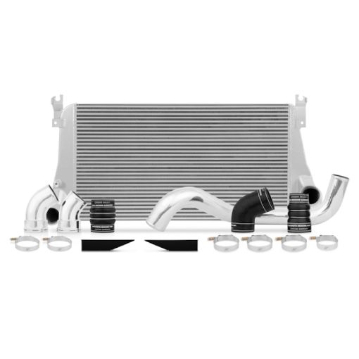 Picture of Mishimoto 06 - 10 Chevy 6.6L Duramax Intercooler Kit w Pipes (Silver)