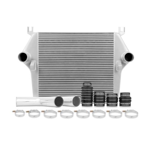 Picture of Mishimoto 03 - 07 Dodge 5.9L Cummins Intercooler Kit w Pipes (Silver)