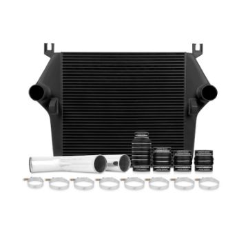 Picture of Mishimoto 07.5 - 09 Dodge 6.7L Cummins Intercooler Kit w Pipes (Black)