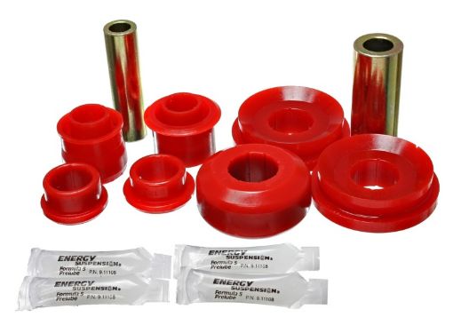 Picture of Energy Suspension 11 - 13 Ford Mustang Red Rear Upper Control Arm Bushings