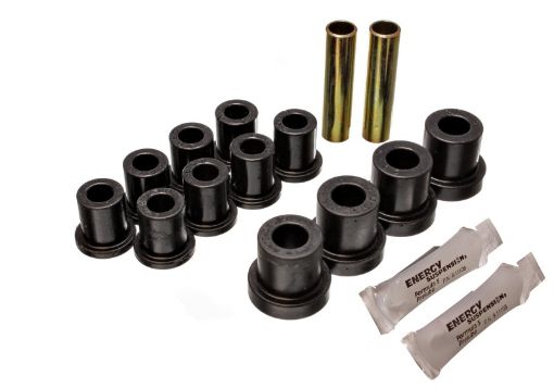 Picture of Energy Suspension 54 - 62 Chevy Corvette Black Rear Leaf Spring Bushing Set