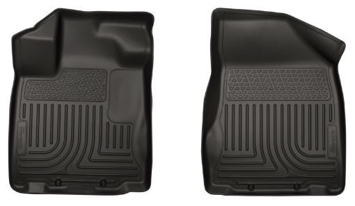 Picture of Husky Liners 13 Nissan Pathfinder Weatherbeater Black Front Floor Liners
