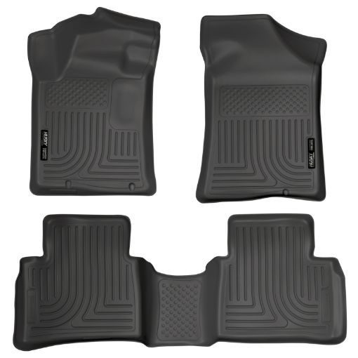Picture of Husky Liners 13 Nissan Altima Weatherbeater Black Front 2nd Seat Floor Liners