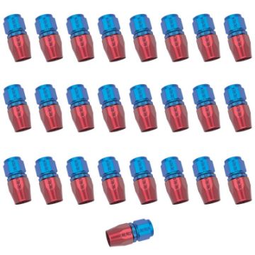 Picture of Russell Performance - 6 AN RedBlue Straight Full Flow Hose End (25 pcs.)