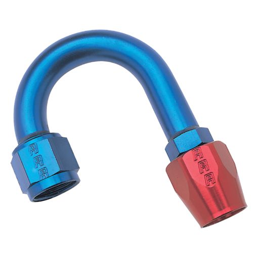 Picture of Russell Performance - 10 AN RedBlue 180 Degree Full Flow Hose End (1 - 14in Centerline Radius)