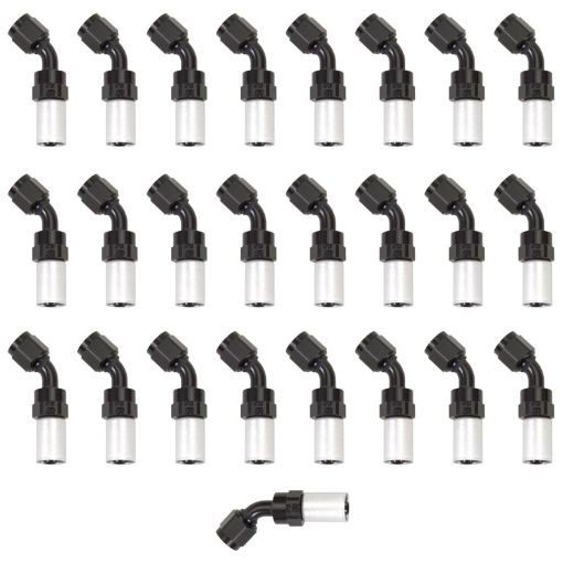 Picture of Russell Performance - 4 AN Proclassic Crimp 45 Degree End (O.D. 0.450) (Qty. 25)