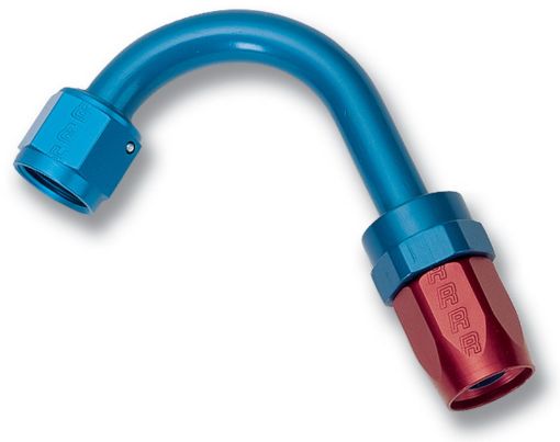 Picture of Russell Performance - 6 AN RedBlue 120 Degree Full Flow Swivel Hose End (With 1in Radius)