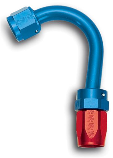 Picture of Russell Performance - 16 AN RedBlue 150 Degree Full Flow Swivel Hose End (With 1 - 12in Radius)
