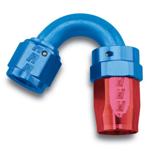 Picture of Russell Performance - 6 AN RedBlue 150 Degree Full Flow Swivel Hose End (With 916in Radius)
