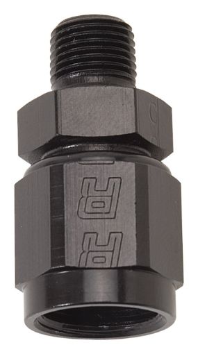 Picture of Russell Performance - 6 AN Straight Female to 18in Male NPT Fitting (Black)
